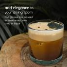 Clear 8 oz DOF Rock Glasses (set of 6)